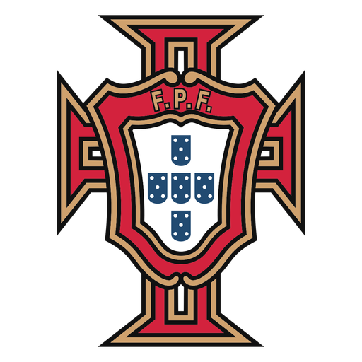 Portugal National Team Red Sticker FPF Emblem | eBay