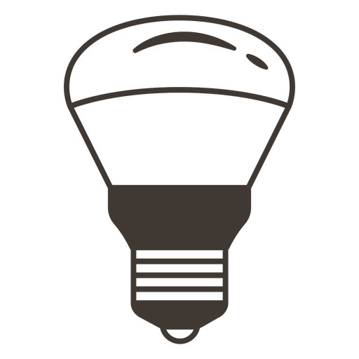 Reflektor Glühbirne Hub Symbol PNG-Design