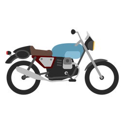 Ícone de motocicleta retrô Desenho PNG