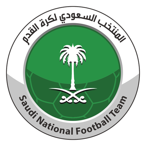 Logotipo del equipo de f?tbol de Arabia Saudita Diseño PNG