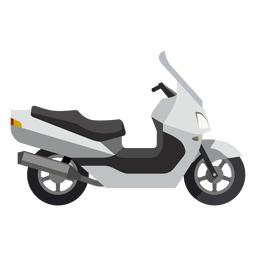 Icono de motocicleta scooter Diseño PNG