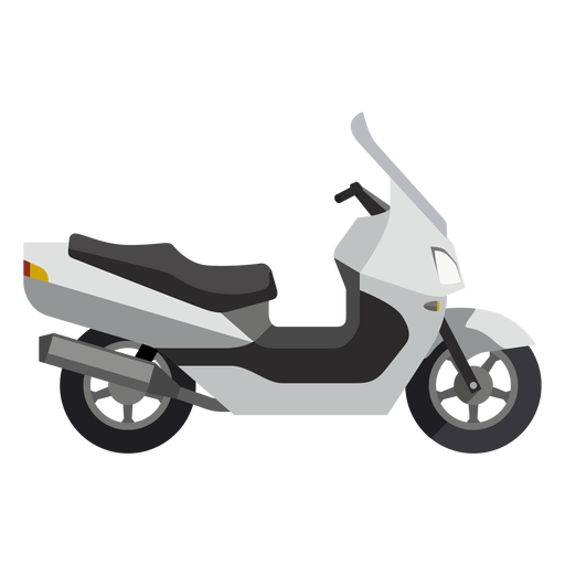 Icono de motocicleta scooter Diseño PNG