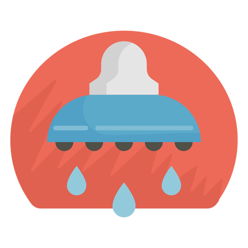 Icono de ducha Diseño PNG