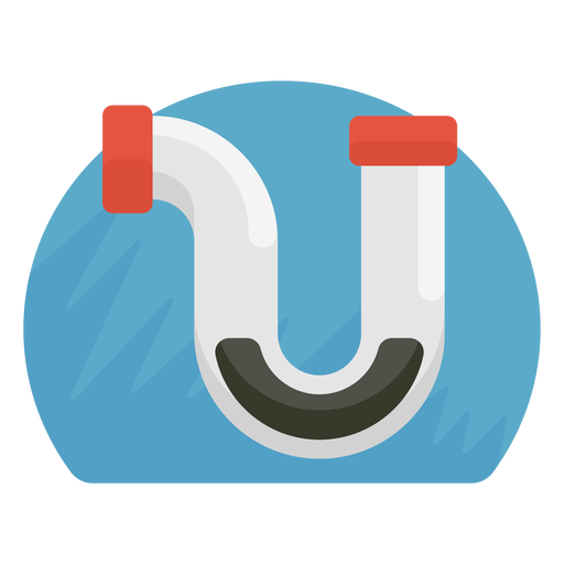 Icono de tubo de fregadero Diseño PNG