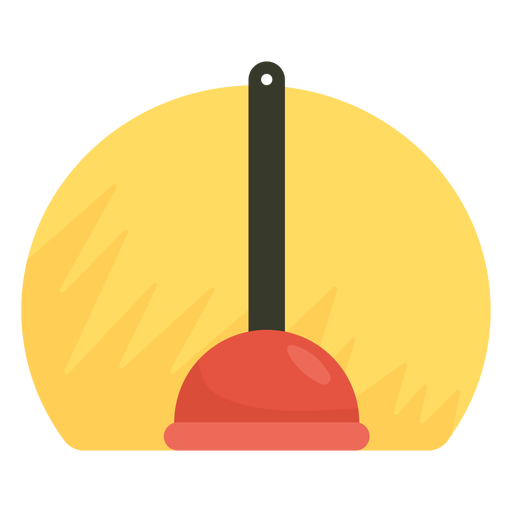 Sink Plunger Icon Transparent PNG SVG Vector File