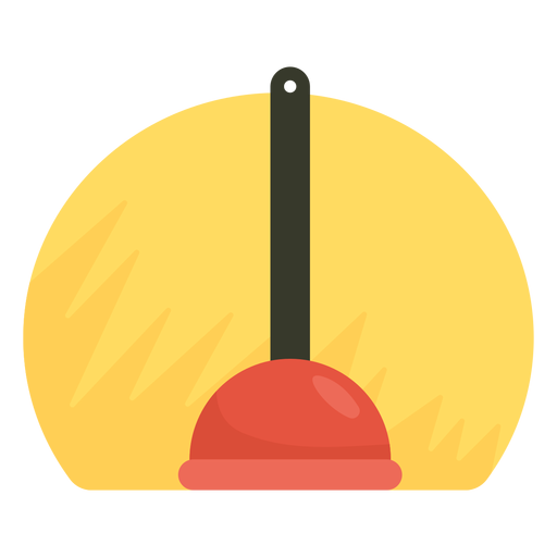 Sink plunger icon PNG Design