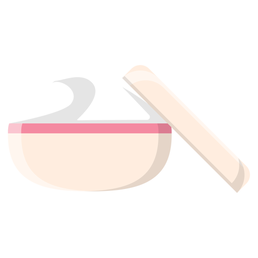 Icono de crema de spa Diseño PNG