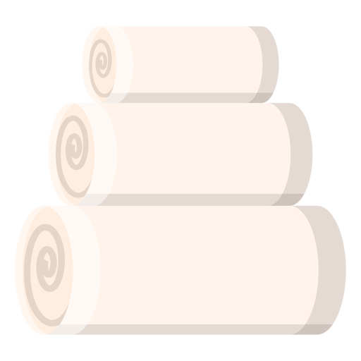 Icono de toallas de spa Diseño PNG