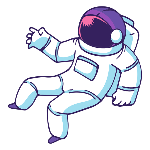 Space astronaut cartoon - Transparent PNG & SVG vector file