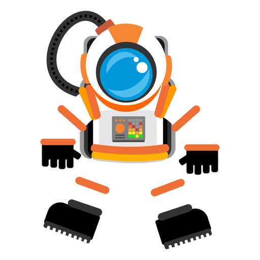 Space suit icon PNG Design