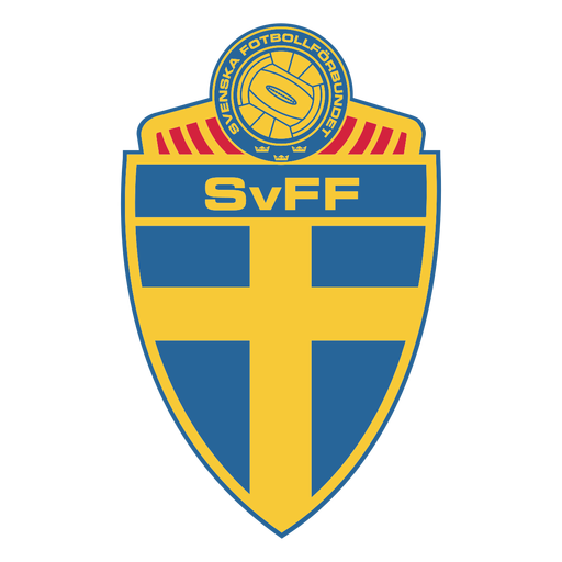Sweden football team logo PNG Design