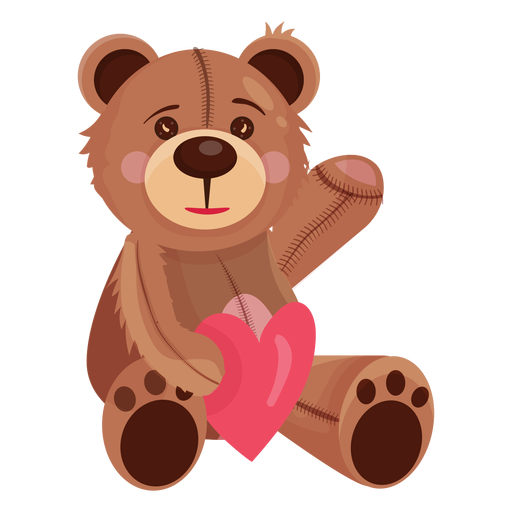 Oso de peluche con corazon Transparent PNG Oso de peluche con corazon Transparent PNG