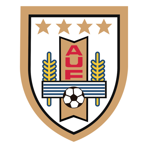 Logo do time de futebol do Uruguai Desenho PNG