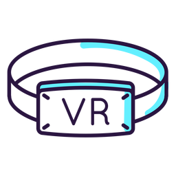 Virtual reality bracelet icon PNG Design Transparent PNG