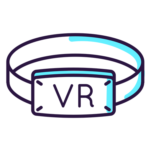 Icono de pulsera de realidad virtual Diseño PNG