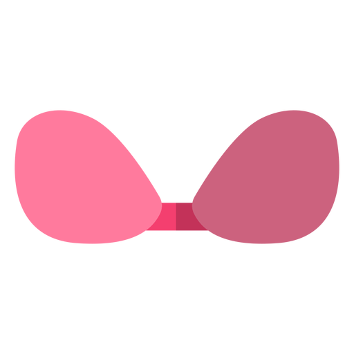 Icono de sujetador adhesivo de mujer Diseño PNG