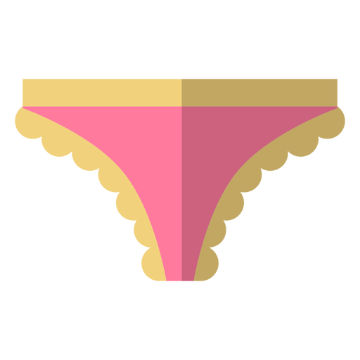 Icono de bikini de encaje de mujer Diseño PNG
