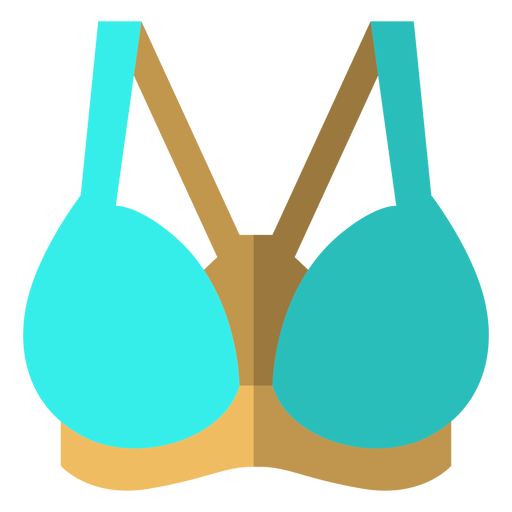 Icono de sujetador de espalda cruzada de mujer Diseño PNG