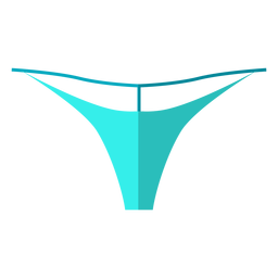 Frauen String Symbol PNG-Design
