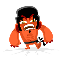 Ilustração Elvis Hair Monster Desenho PNG