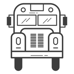 Simple Bus Square Icon Transparent Png Svg Vector File
