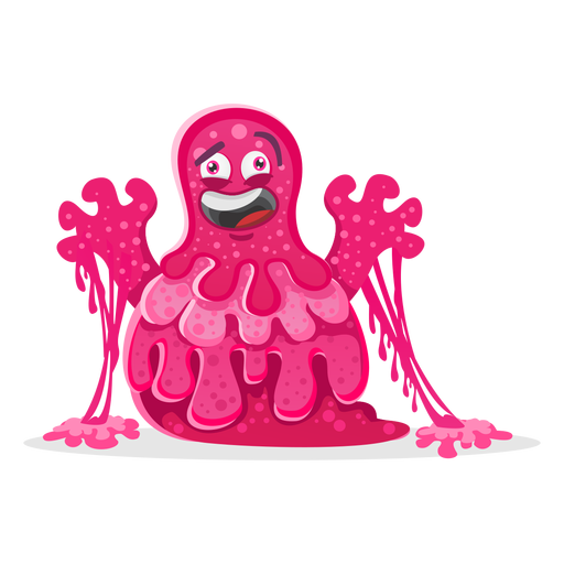 Schlamm Monster Illustration PNG-Design