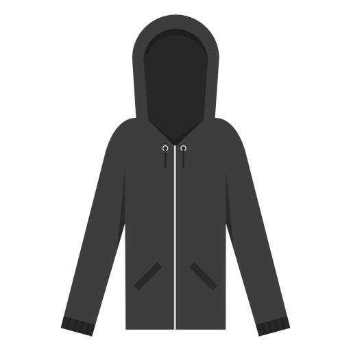 Icono de sudadera con cremallera Diseño PNG