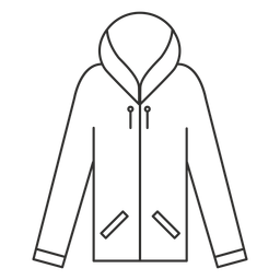 Langarm Hoodie Strich Symbol Transparenter PNG und SVG Vektor Langarm Hoodie Strich Symbol Transparenter PNG und SVG Vektor