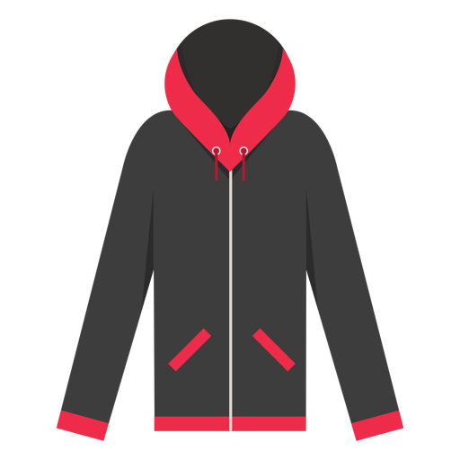 Zip pockets hoodie icon - Transparent PNG & SVG vector file