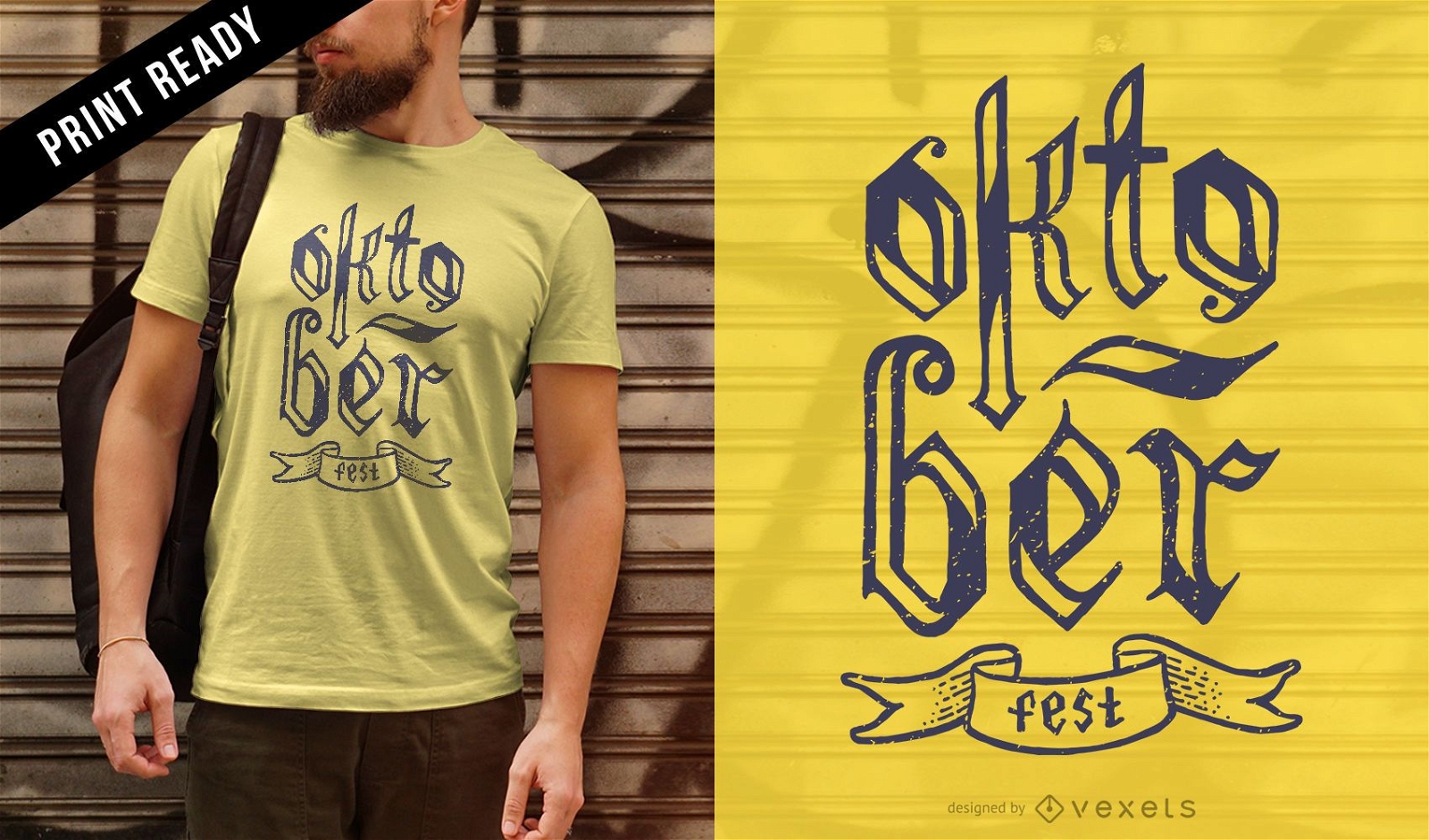 Design de camisetas com letras da Oktoberfest