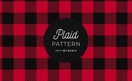 Black Buffalo Plaid Pattern 2-inch Graphic by CliffviewGraphics