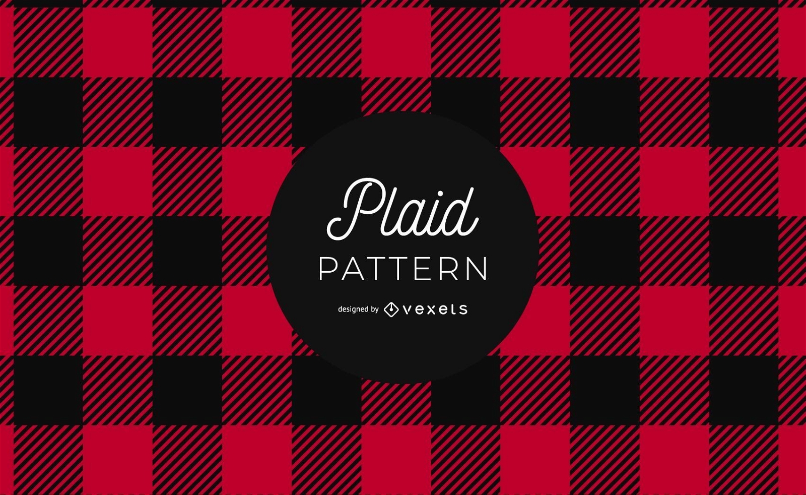 Buffalo Plaid Pattern Grafikdesign