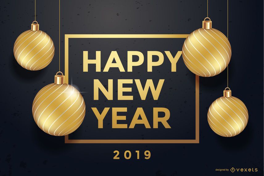 Happy new year 2019 background Happy new year 2019 background