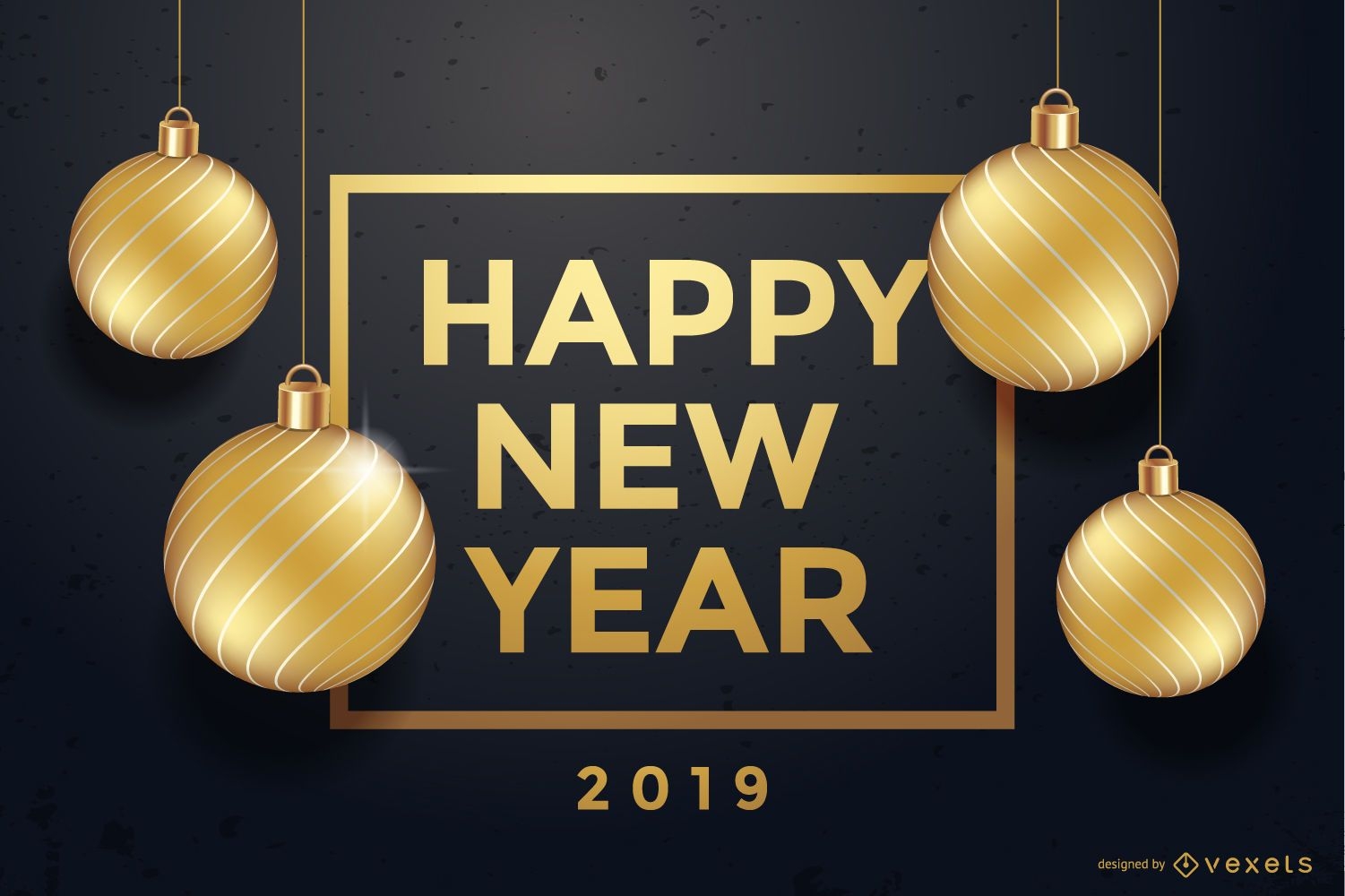 Fundo de feliz ano novo de 2019