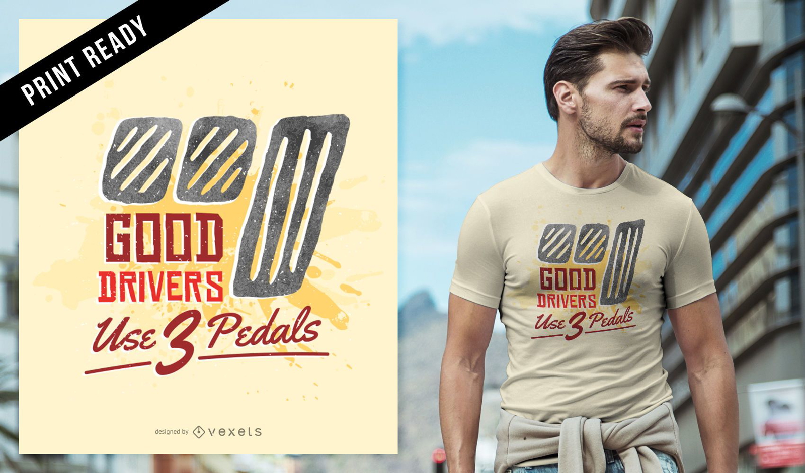 Good drivers t-shirt design