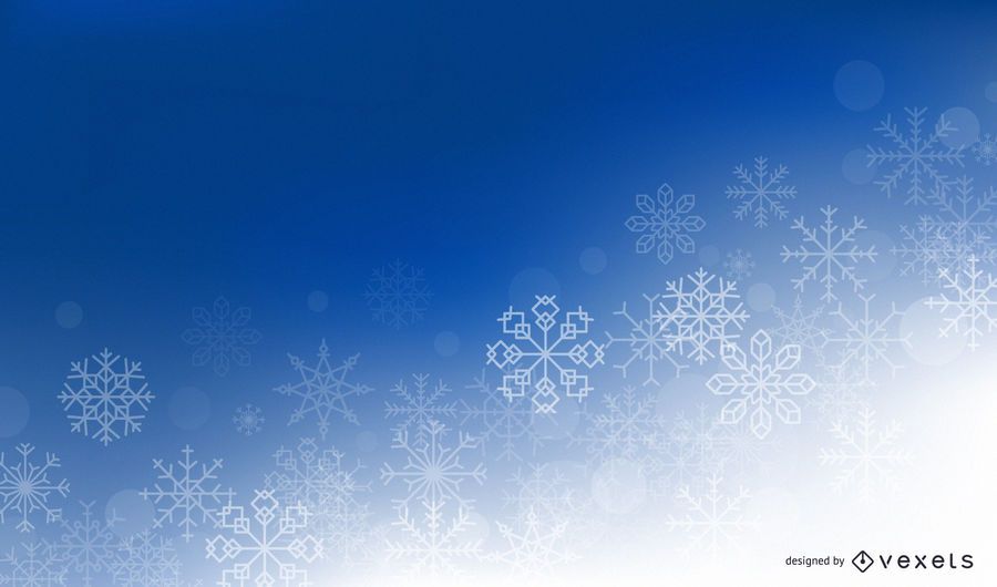 Winter snowflakes background Winter snowflakes background