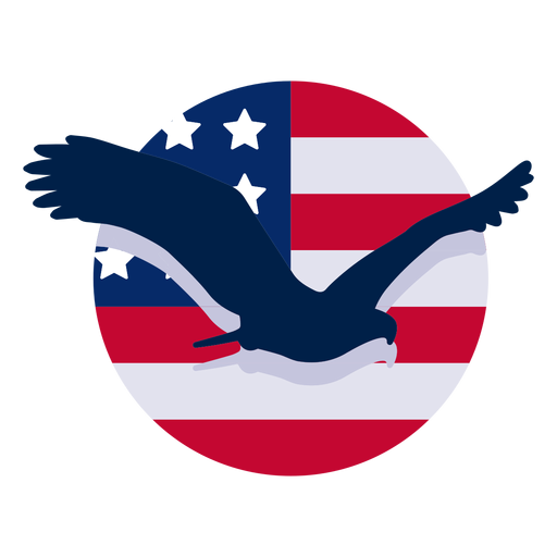 Amerikanisches Adler-Gestaltungselement PNG-Design