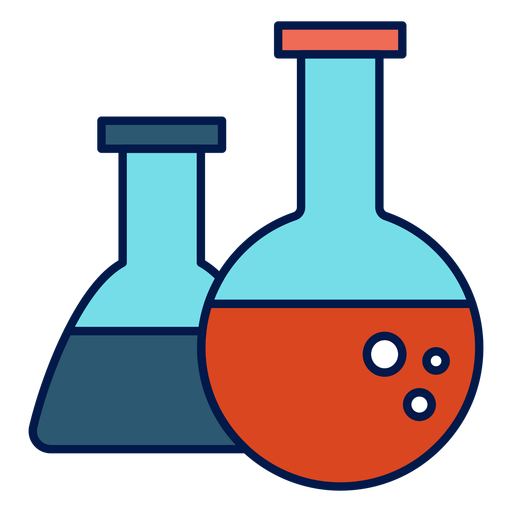 Chemistry flask icon - Transparent PNG & SVG vector file