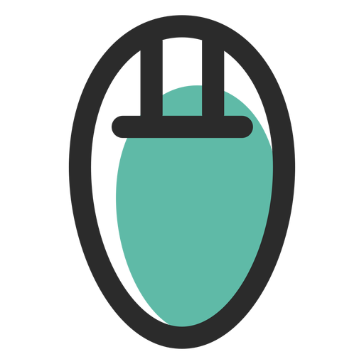Computer mouse colored stroke icon