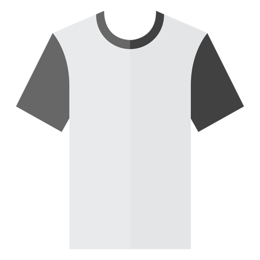T-Shirt-Symbol mit Rundhalsausschnitt