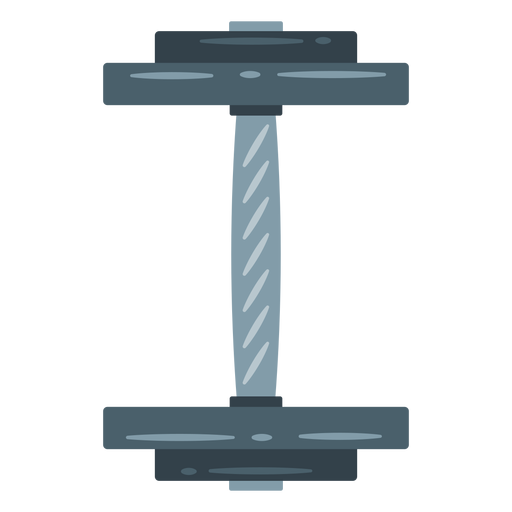 Dumbbell top view icon PNG Design
