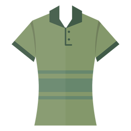Ícone de camiseta polo Henley Desenho PNG