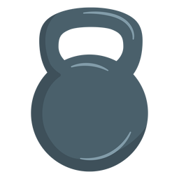 Ícone de peso Kettlebell Desenho PNG