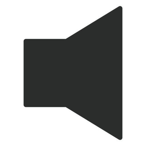 Low volume flat icon PNG Design