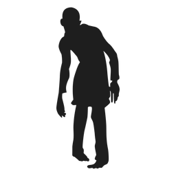 Download Male Zombie Silhouette Transparent Png Svg Vector