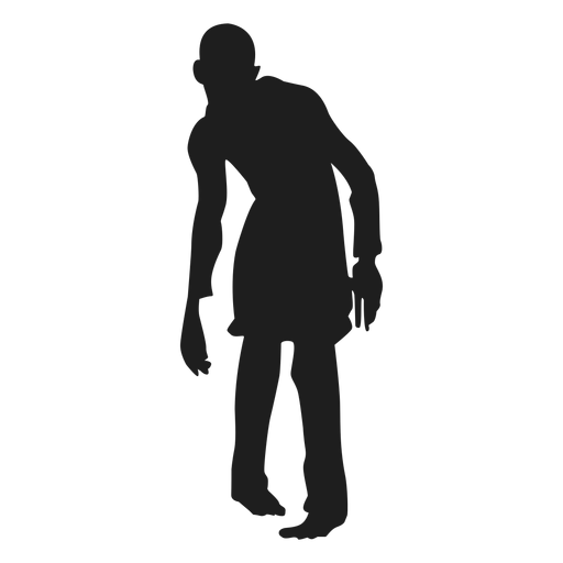 Undead Zombie Silhouette Transparent Png Svg Vector F - vrogue.co