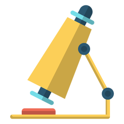 Microscope school illustration PNG Design