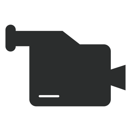 Multimedia camcorder flat icon Transparent PNG & SVG vector file