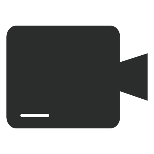 Flaches Symbol für Multimedia-Kamera PNG-Design