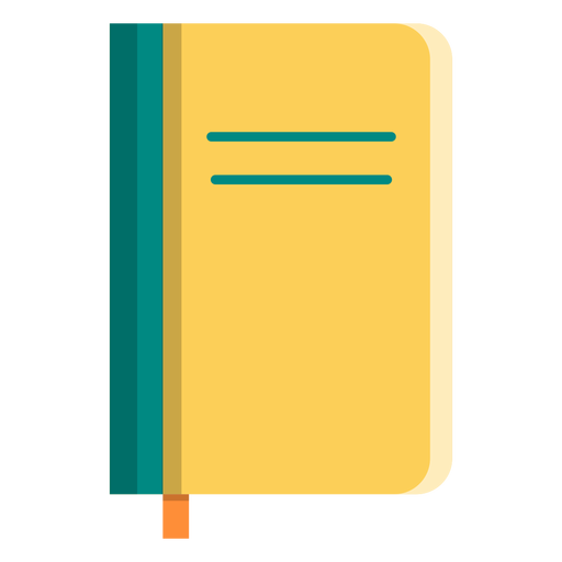 Notebook school illustration PNG Design